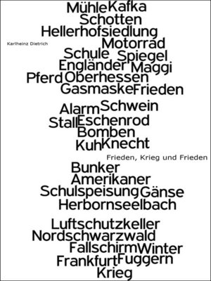 cover image of Frieden, Krieg und Frieden